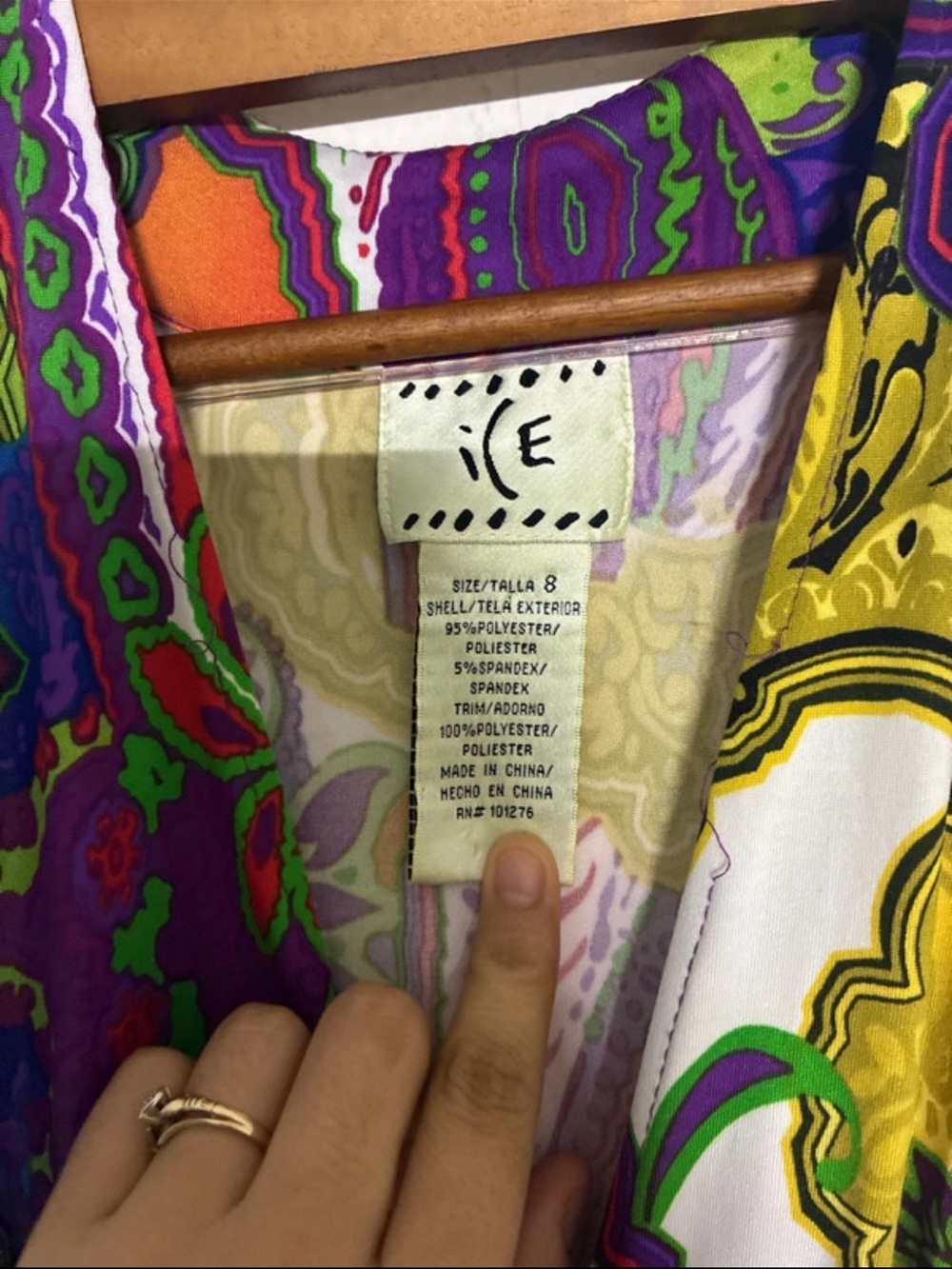 Vintage Y2K ICE Maxi Dress - Picture 6 of 6